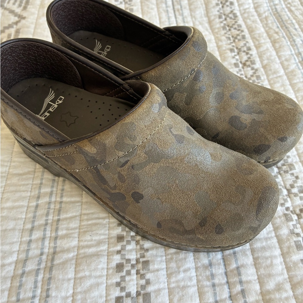 Dansko Camo Clogs
